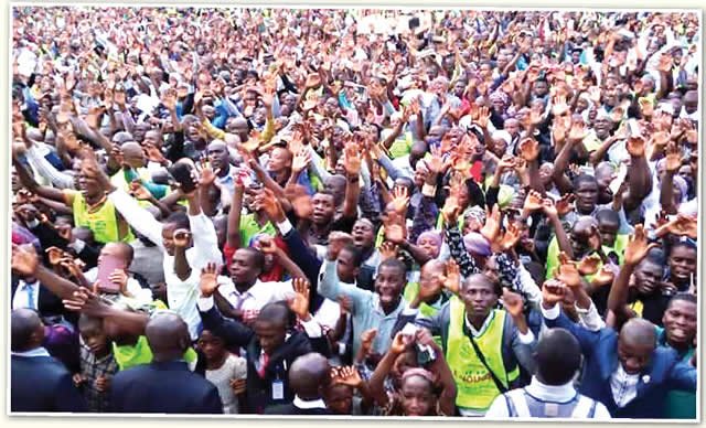 Over-spirituality in Ghana shown in large Christian prayer gathering